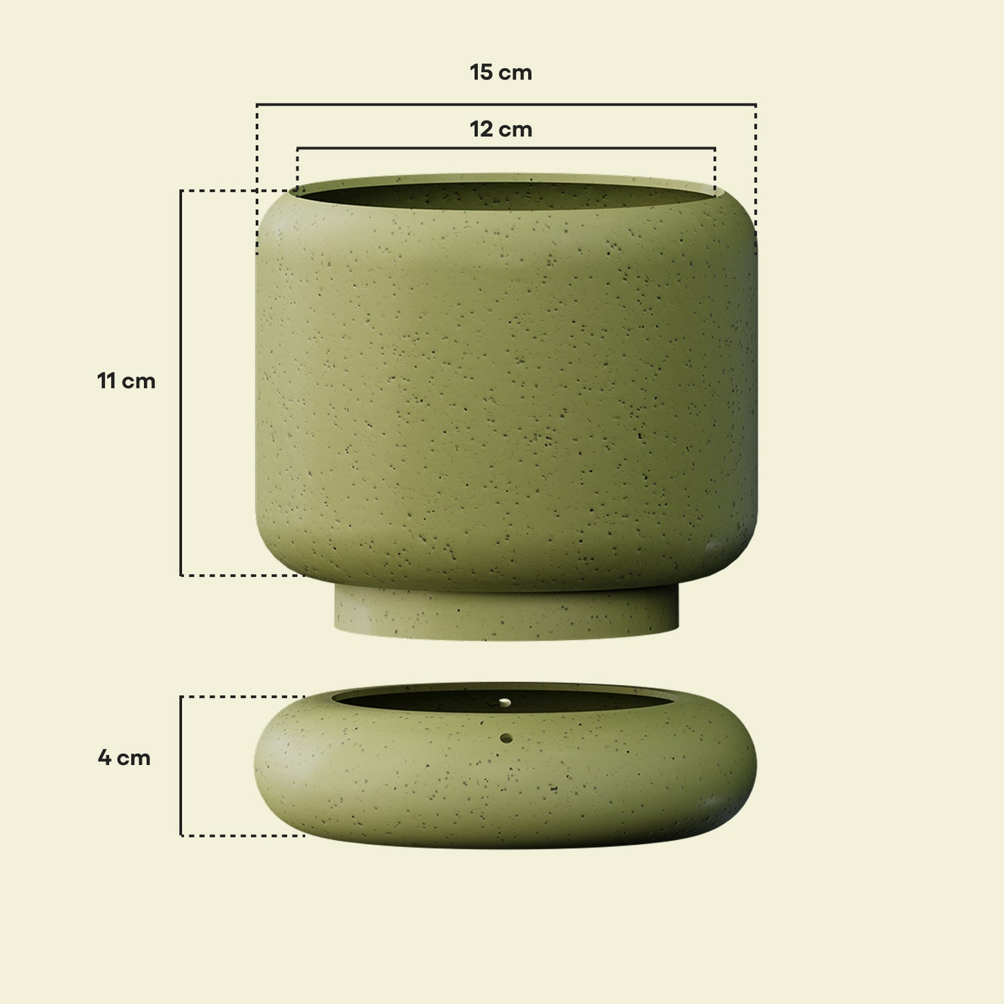 LODE Pot Olive
